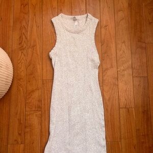 Sleeveless Gray Dress